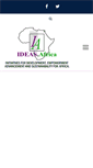 Mobile Screenshot of ideas-africa.org